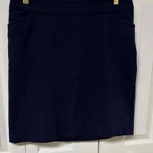 Talbots Dark Blue Pencil Skirt